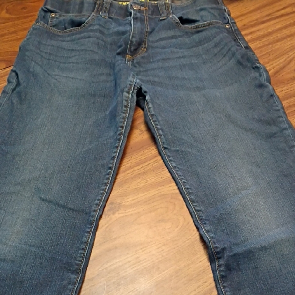 Lee 32x30 Men's Extreme Motion Relaxed Fit Blue Jeans